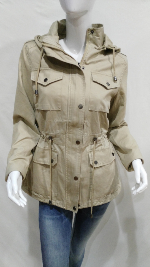 parka chica beig