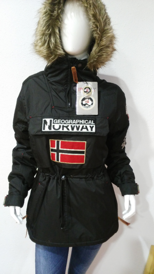 cazadora norway negra
